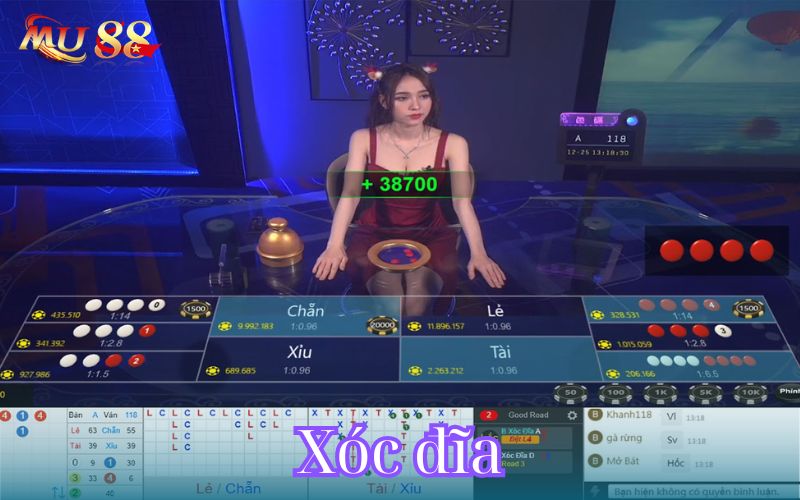 Trò chơi xóc đĩa chân thực tại Kubet